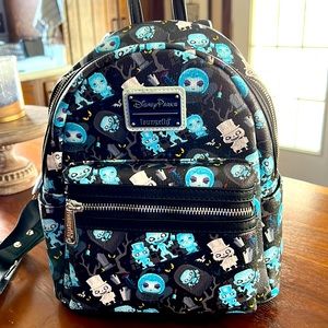 Disney Parks LoungeFly Haunted Mansion Mini Backpack